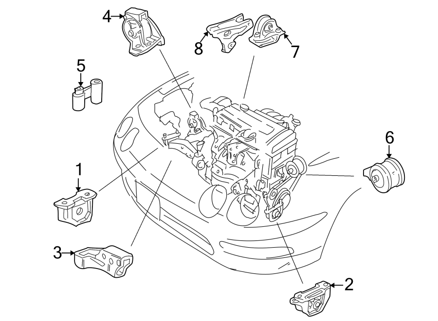 6ENGINE / TRANSAXLE. ENGINE & TRANS MOUNTING.https://images.simplepart.com/images/parts/motor/fullsize/4812720.png