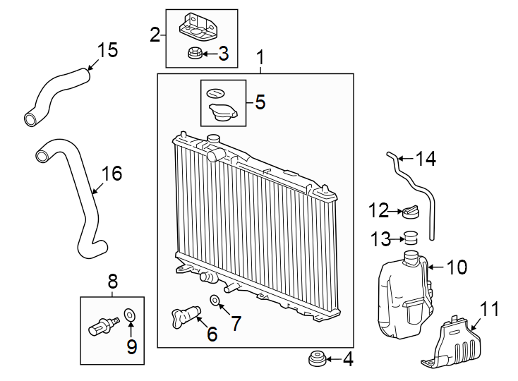 10Radiator & components.https://images.simplepart.com/images/parts/motor/fullsize/4813045.png