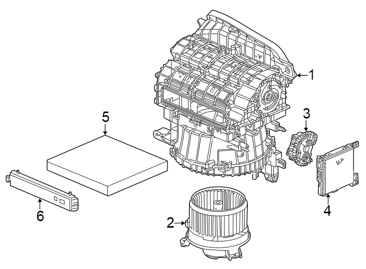 4Air conditioner & heater. Blower motor & fan.https://images.simplepart.com/images/parts/motor/fullsize/4813080.png