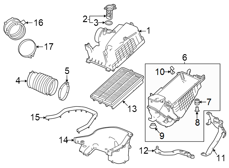 5Engine / transaxle. Air intake.https://images.simplepart.com/images/parts/motor/fullsize/4813171.png