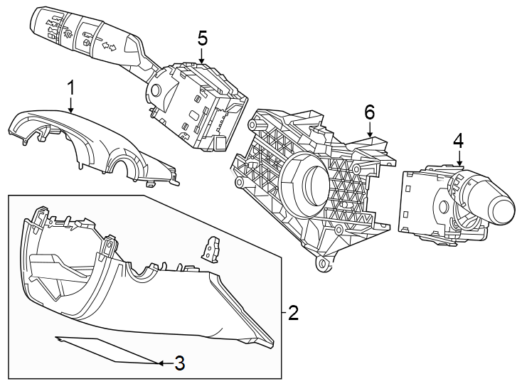 5Steering column. Shroud. Switches & levers.https://images.simplepart.com/images/parts/motor/fullsize/4813275.png