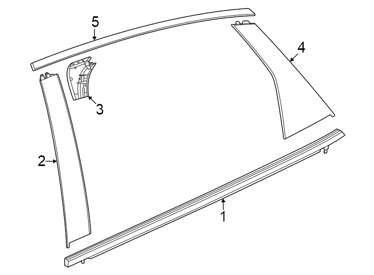 4Rear door. Exterior trim.https://images.simplepart.com/images/parts/motor/fullsize/4813515.png