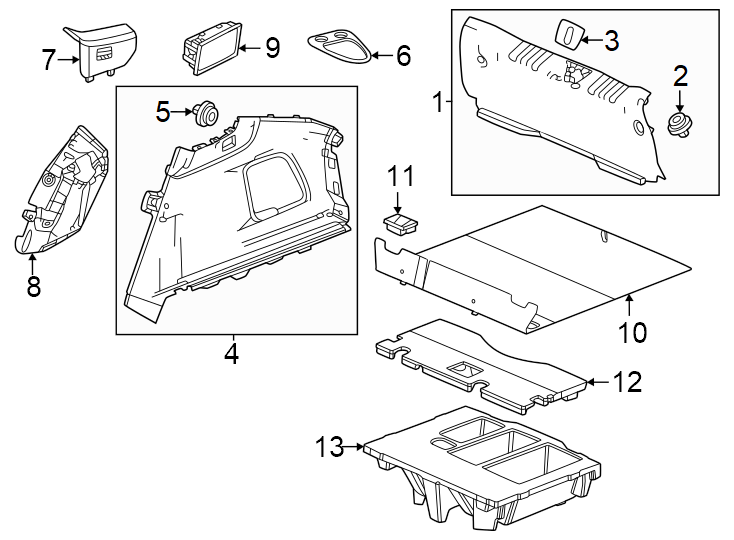 11Rear body & floor. Interior trim.https://images.simplepart.com/images/parts/motor/fullsize/4813600.png