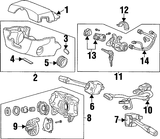 9STEERING COLUMN. SHROUD. SWITCHES & LEVERS.https://images.simplepart.com/images/parts/motor/fullsize/4815225.png