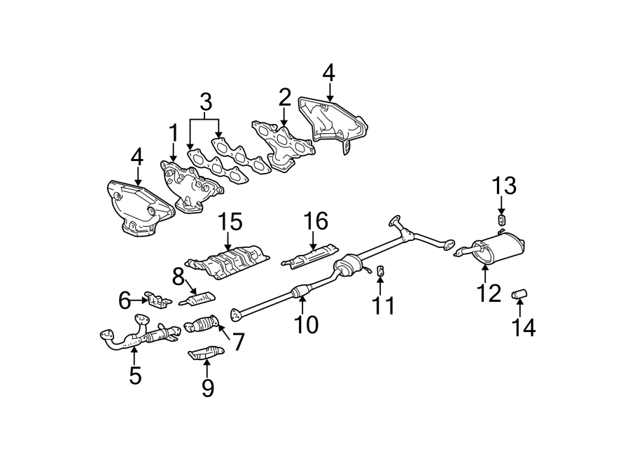 1EXHAUST SYSTEM. EXHAUST COMPONENTS. MANIFOLD.https://images.simplepart.com/images/parts/motor/fullsize/4816150.png