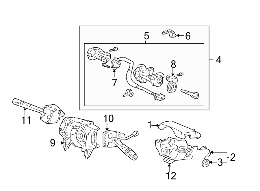 7STEERING COLUMN. SHROUD. SWITCHES & LEVERS.https://images.simplepart.com/images/parts/motor/fullsize/4816205.png