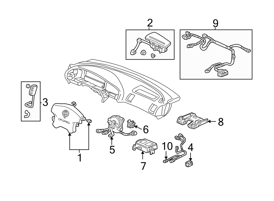 6RESTRAINT SYSTEMS. AIR BAG COMPONENTS.https://images.simplepart.com/images/parts/motor/fullsize/4816260.png