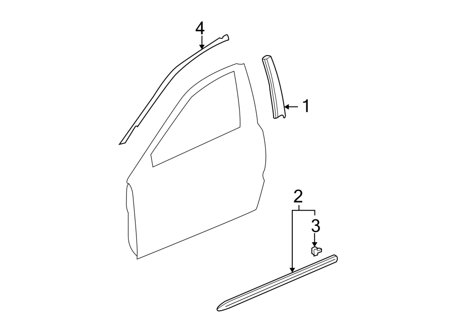 2FRONT DOOR. EXTERIOR TRIM.https://images.simplepart.com/images/parts/motor/fullsize/4816330.png