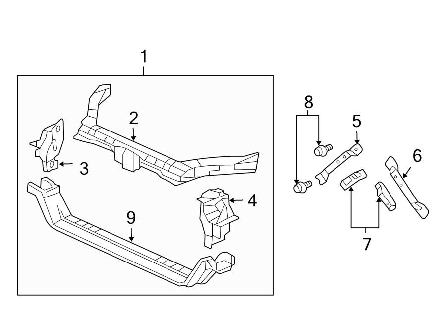 6RADIATOR SUPPORT.https://images.simplepart.com/images/parts/motor/fullsize/4817040.png