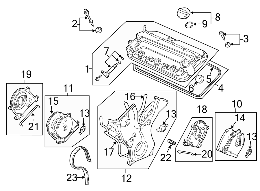 1ENGINE / TRANSAXLE. VALVE & TIMING COVERS.https://images.simplepart.com/images/parts/motor/fullsize/4817167.png