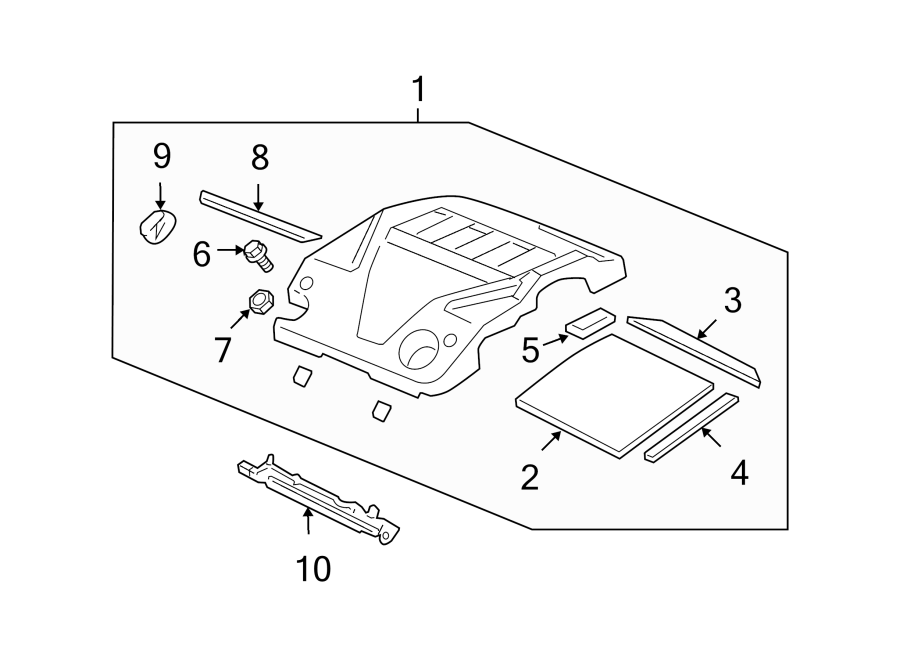 6ENGINE / TRANSAXLE. ENGINE APPEARANCE COVER.https://images.simplepart.com/images/parts/motor/fullsize/4817179.png