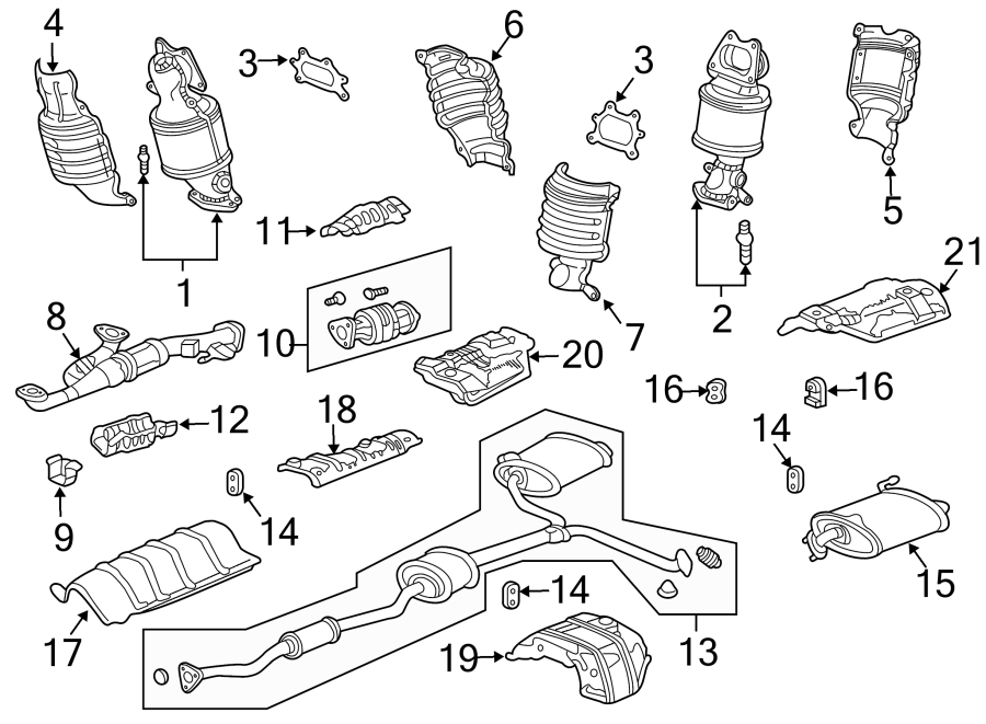 19EXHAUST SYSTEM. EXHAUST COMPONENTS.https://images.simplepart.com/images/parts/motor/fullsize/4817189.png