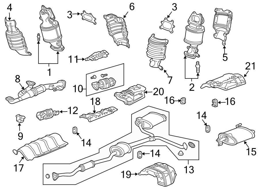 19EXHAUST SYSTEM. EXHAUST COMPONENTS.https://images.simplepart.com/images/parts/motor/fullsize/4817190.png