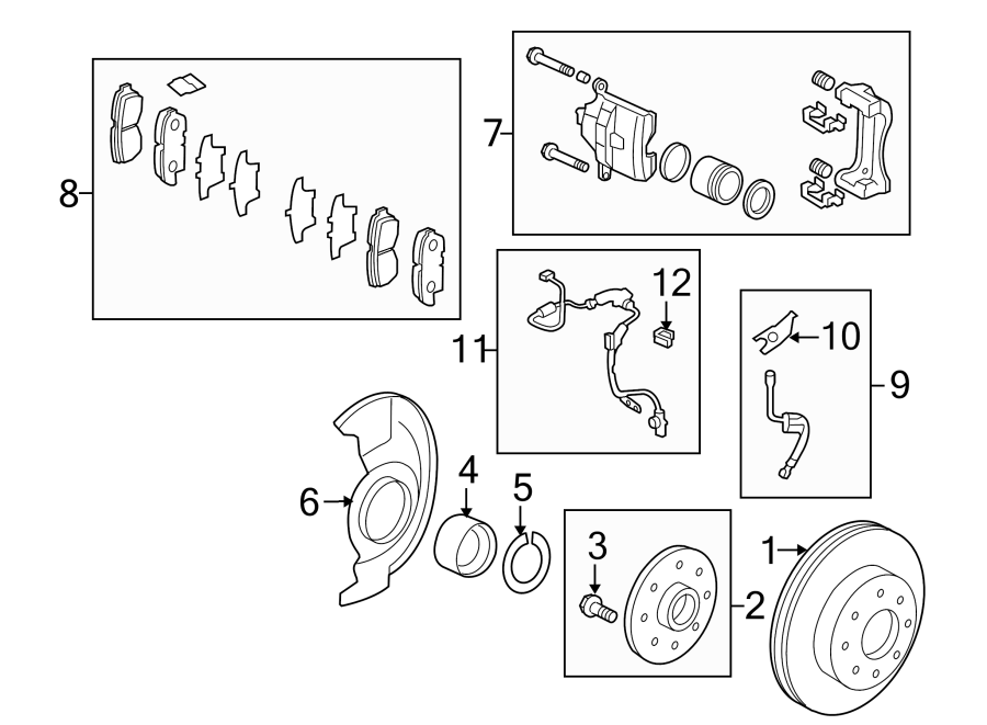 2FRONT SUSPENSION. BRAKE COMPONENTS.https://images.simplepart.com/images/parts/motor/fullsize/4818245.png