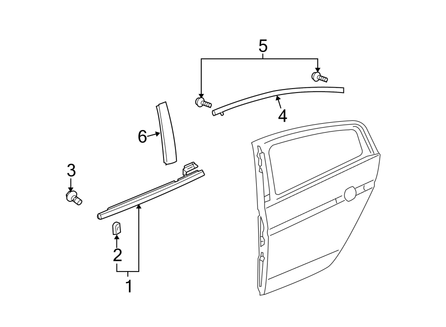 4REAR DOOR. EXTERIOR TRIM.https://images.simplepart.com/images/parts/motor/fullsize/4818465.png