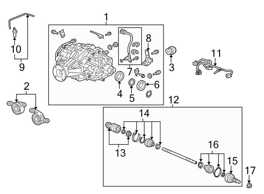 REAR SUSPENSION. AXLE & DIFFERENTIAL.