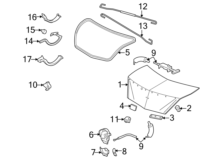 15TRUNK LID. LID & COMPONENTS.https://images.simplepart.com/images/parts/motor/fullsize/4818595.png