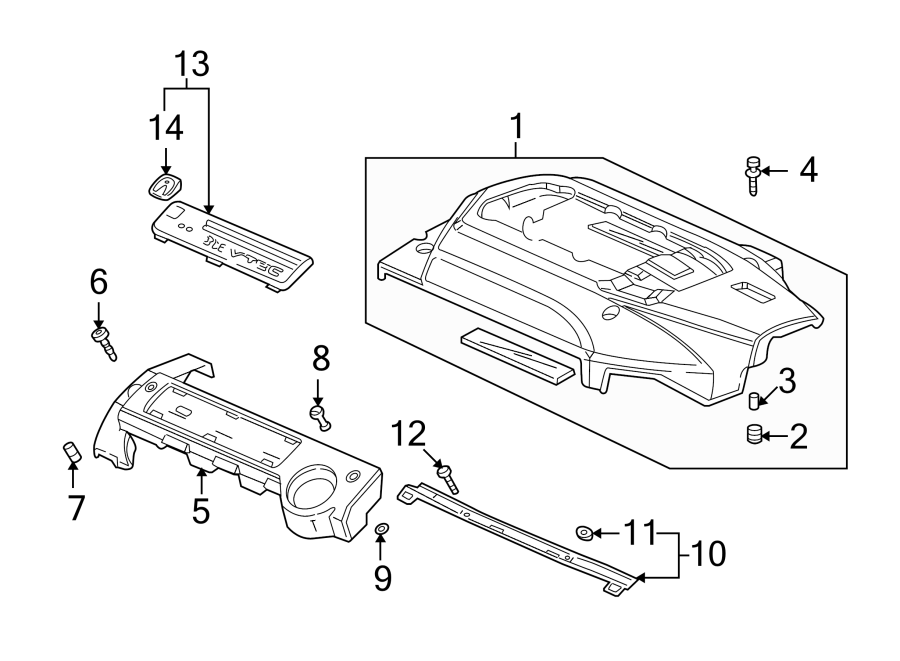 12ENGINE / TRANSAXLE. ENGINE APPEARANCE COVER.https://images.simplepart.com/images/parts/motor/fullsize/4820175.png