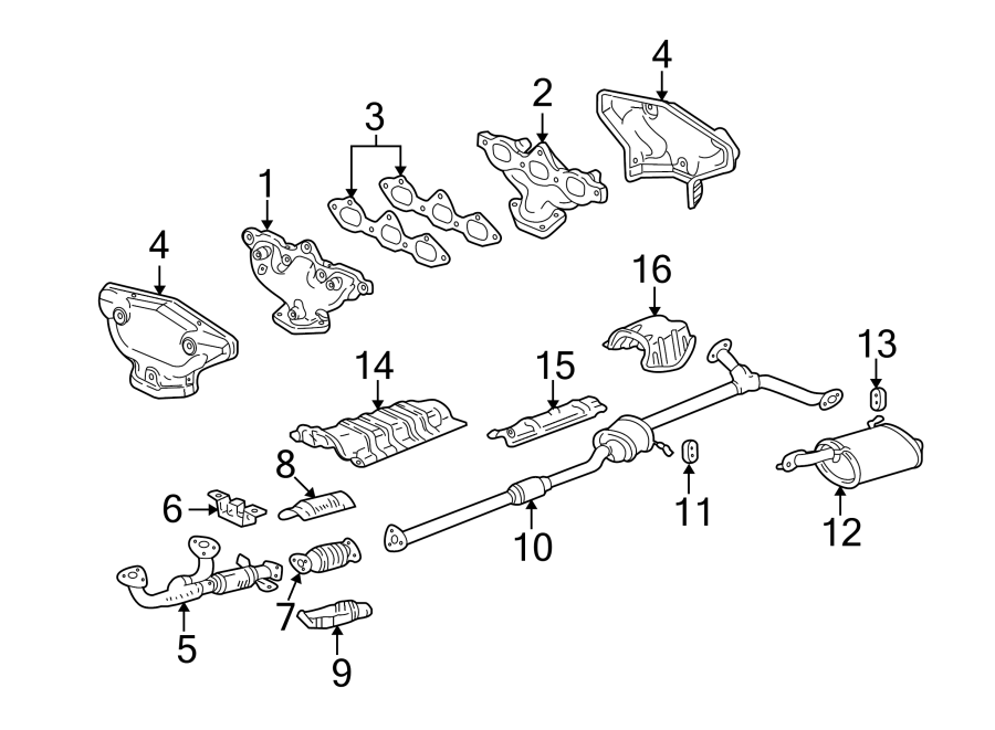 9EXHAUST SYSTEM. EXHAUST COMPONENTS. MANIFOLD.https://images.simplepart.com/images/parts/motor/fullsize/4820180.png