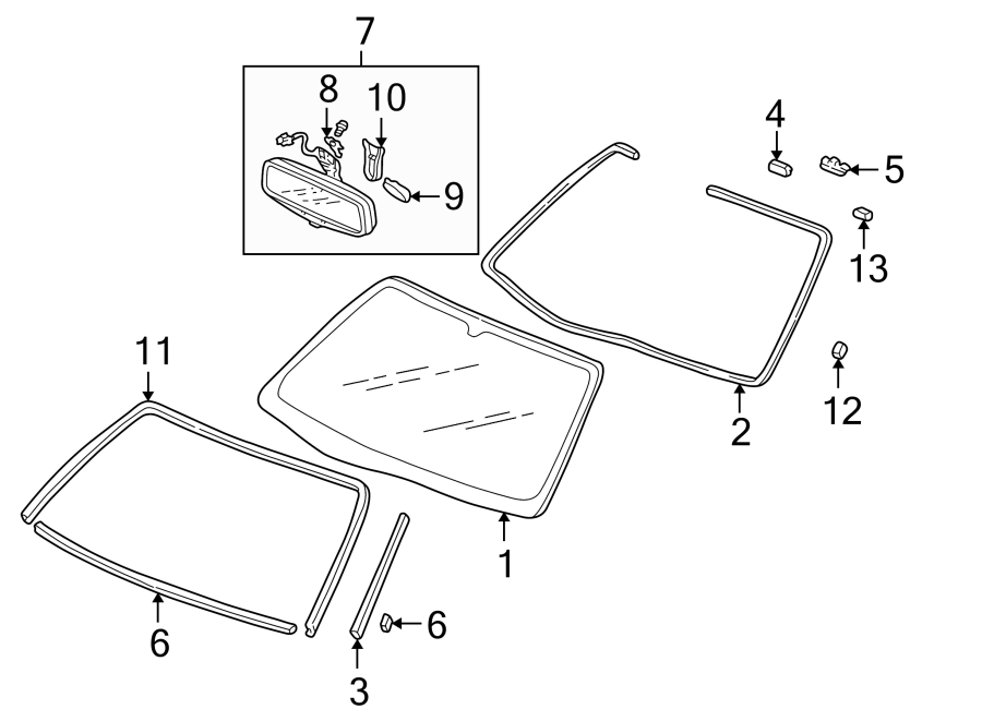 4WINDSHIELD. GLASS. REVEAL MOLDINGS.https://images.simplepart.com/images/parts/motor/fullsize/4820255.png