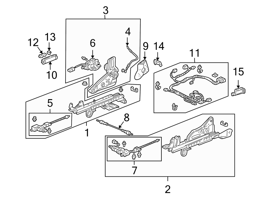 SEATS & TRACKS. TRACKS & COMPONENTS.