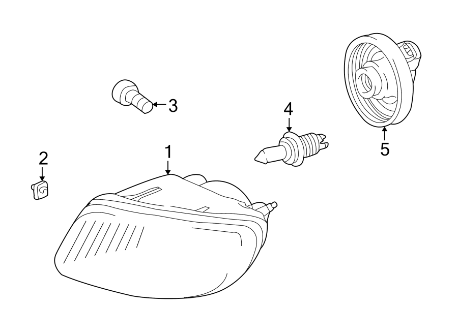 FRONT LAMPS. FOG LAMPS.