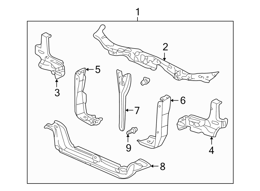 1RADIATOR SUPPORT.https://images.simplepart.com/images/parts/motor/fullsize/4821025.png