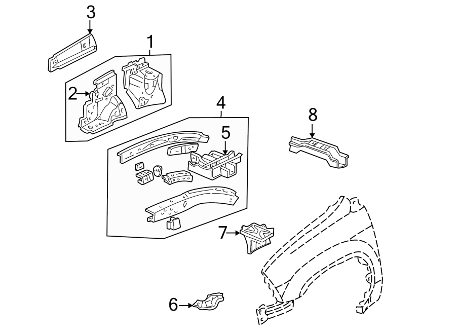 6FENDER. STRUCTURAL COMPONENTS & RAILS.https://images.simplepart.com/images/parts/motor/fullsize/4821105.png