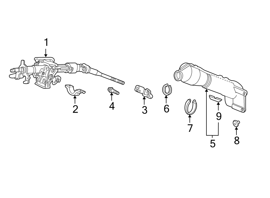 3STEERING COLUMN ASSEMBLY.https://images.simplepart.com/images/parts/motor/fullsize/4821250.png