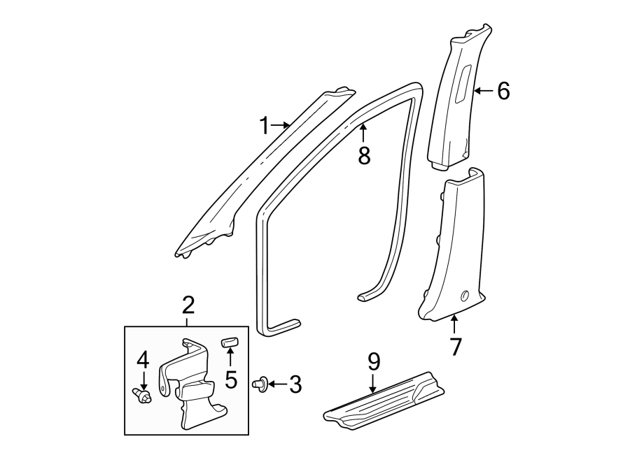 8PILLARS. ROCKER & FLOOR. INTERIOR TRIM.https://images.simplepart.com/images/parts/motor/fullsize/4821415.png