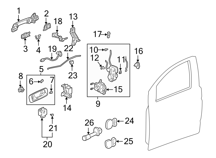 4FRONT DOOR. LOCK & HARDWARE.https://images.simplepart.com/images/parts/motor/fullsize/4821450.png