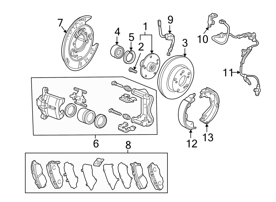 1REAR SUSPENSION. BRAKE COMPONENTS.https://images.simplepart.com/images/parts/motor/fullsize/4821515.png