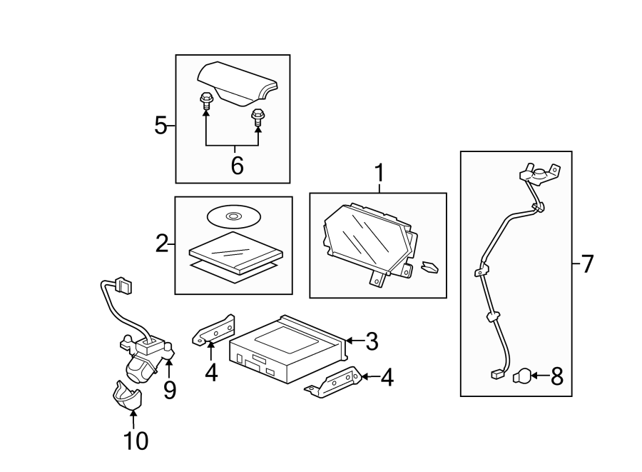 1NAVIGATION SYSTEM COMPONENTS.https://images.simplepart.com/images/parts/motor/fullsize/4822145.png