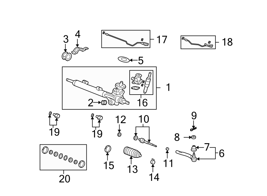 STEERING GEAR & LINKAGE.