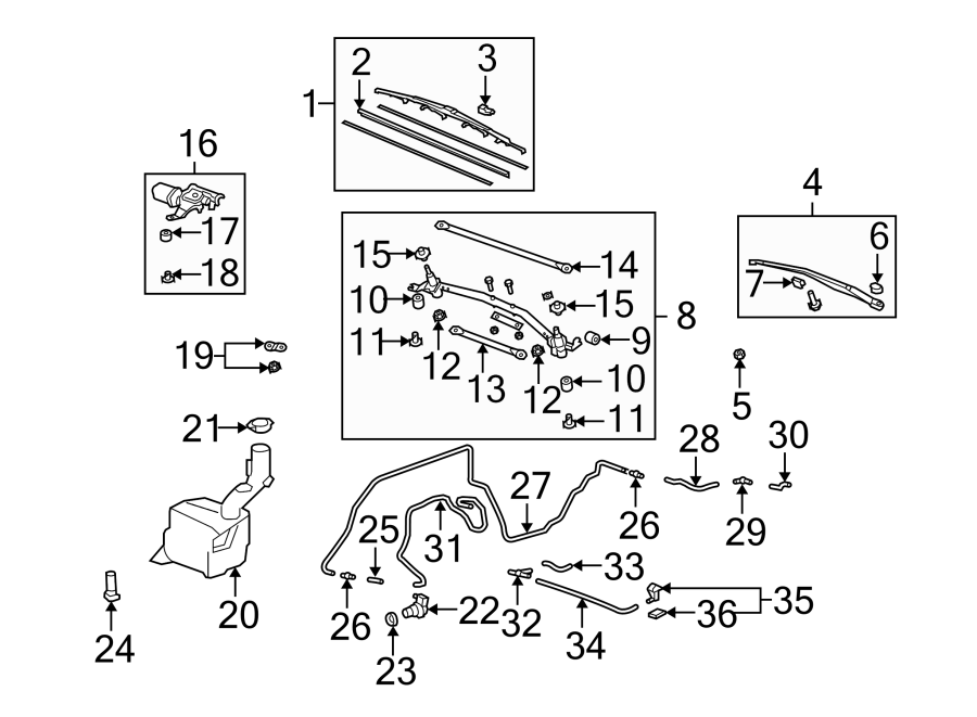 2WINDSHIELD. WIPER & WASHER COMPONENTS.https://images.simplepart.com/images/parts/motor/fullsize/4822285.png