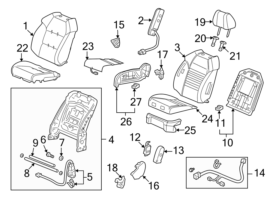 11SEATS & TRACKS. PASSENGER SEAT COMPONENTS.https://images.simplepart.com/images/parts/motor/fullsize/4822370.png