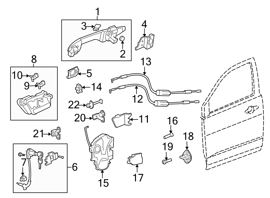 18FRONT DOOR. LOCK & HARDWARE.https://images.simplepart.com/images/parts/motor/fullsize/4822480.png