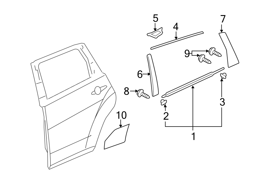 5REAR DOOR. EXTERIOR TRIM.https://images.simplepart.com/images/parts/motor/fullsize/4822495.png