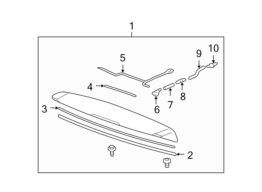 1LIFT GATE. SPOILER.https://images.simplepart.com/images/parts/motor/fullsize/4822620.png