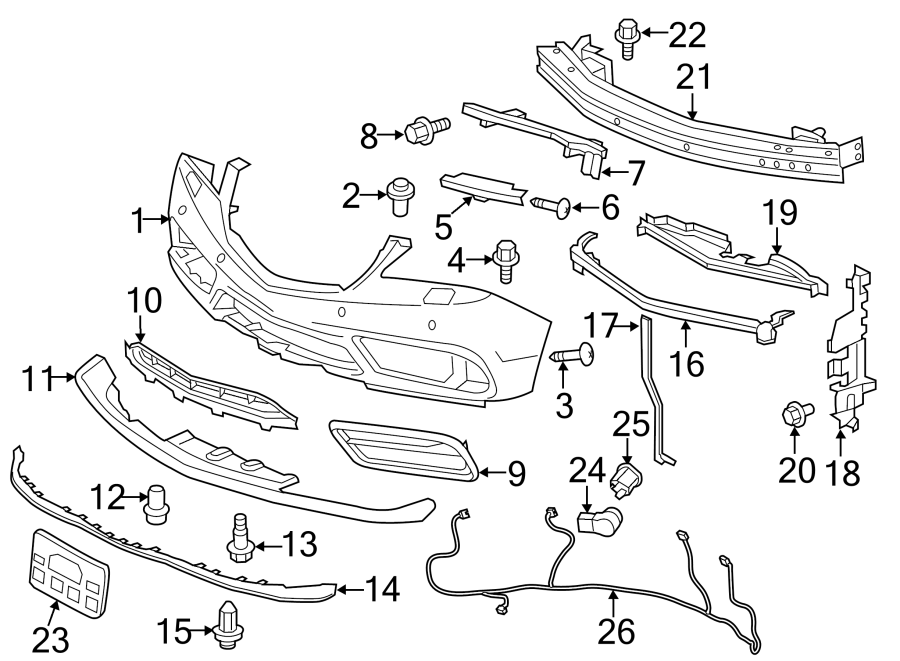 21FRONT BUMPER. BUMPER & COMPONENTS.https://images.simplepart.com/images/parts/motor/fullsize/4823005.png