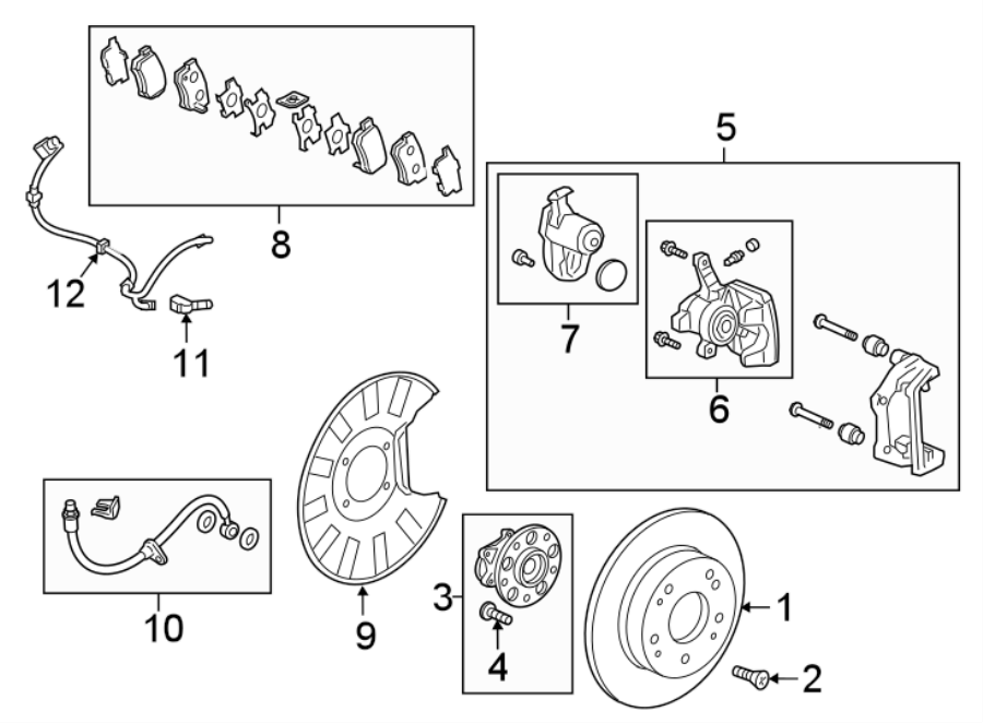 3REAR SUSPENSION. BRAKE COMPONENTS.https://images.simplepart.com/images/parts/motor/fullsize/4823547.png