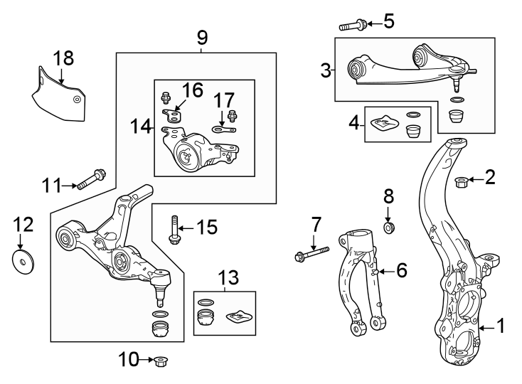 8Front suspension. Suspension components.https://images.simplepart.com/images/parts/motor/fullsize/4824205.png