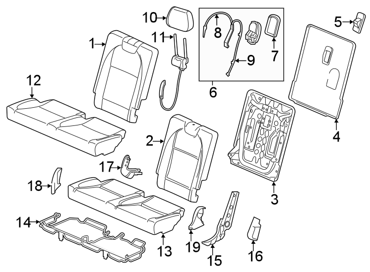 2Seats & tracks. Third row seats.https://images.simplepart.com/images/parts/motor/fullsize/4824370.png