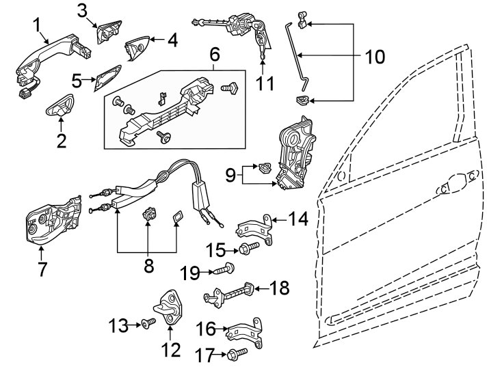 9Front door. Lock & hardware.https://images.simplepart.com/images/parts/motor/fullsize/4824465.png