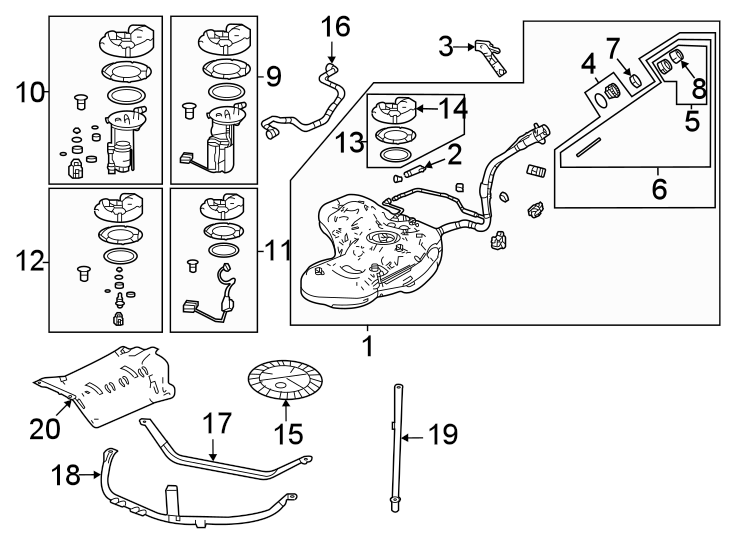 4Fuel system components.https://images.simplepart.com/images/parts/motor/fullsize/4824525.png