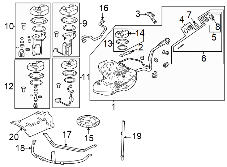 4Fuel system components.https://images.simplepart.com/images/parts/motor/fullsize/4824527.png