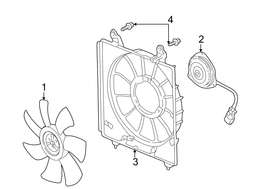 AIR CONDITIONER & HEATER. CONDENSER FAN.