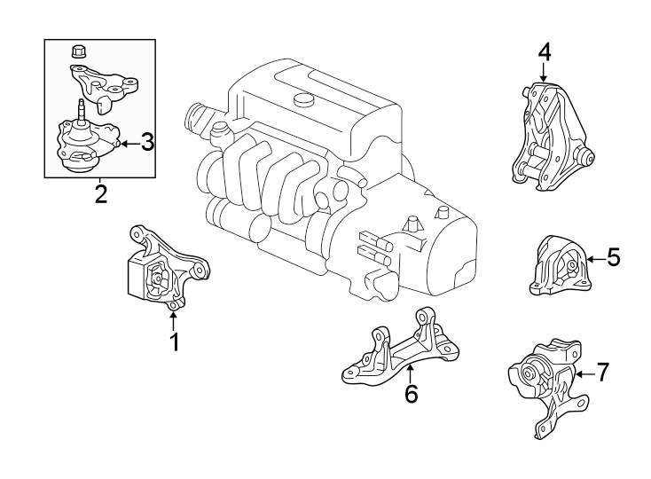 1ENGINE / TRANSAXLE. ENGINE & TRANS MOUNTING.https://images.simplepart.com/images/parts/motor/fullsize/4825160.png