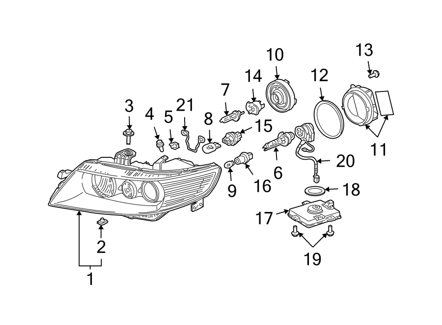 14Front lamps. Headlamp components.https://images.simplepart.com/images/parts/motor/fullsize/4830020.png