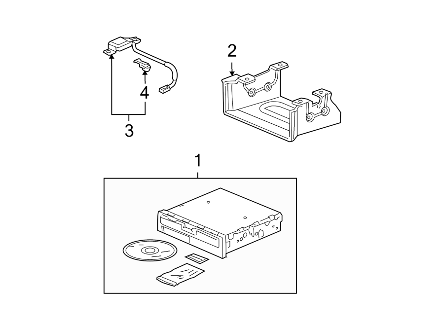 NAVIGATION SYSTEM COMPONENTS.